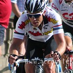 Kim Kirchen und Andy Schleck w�hrend den Nationalen Meisterschaften 2008
